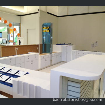 Artificial stoe morden mobile bar counter